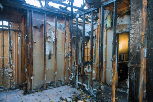 Professional Soot Cleanup technician working in McChord AFB, WA
